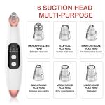 RoHS Approval 2W Pore Vacuum Blackhead Remover Handheld Home Use
