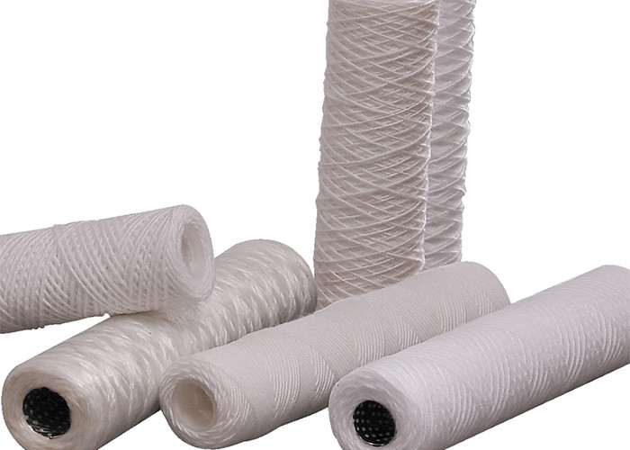 10 20 Inch String Wound Filter Cartridge 0.3kg-2.4Kg For Photographic Solutions