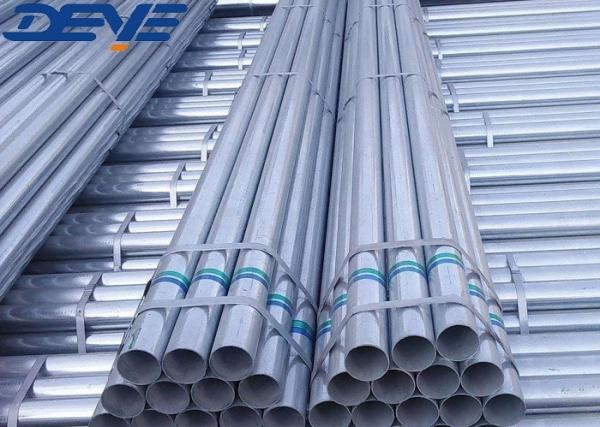 5m-14m Zinc Coated Galvanized Steel Pipe tubes