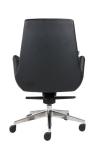 Conjoined Armrest 360 Degree Leather Revolving Chair With Castors