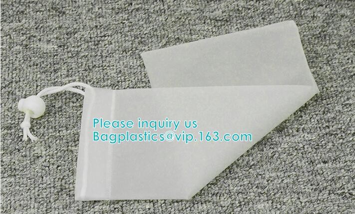 Custom Cosmetic Drawstring EVA Pouch Reusable Bag Cosmetic Pouch Recycled Makeup White EVE Flute Pouches