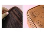 Fashionable Printed Travel Cosmetic Bags Colorful With Multiple Pockets