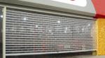 Vision Clear Store Front Steel Roller Shutter Door Crystal Polycarbonate 380V