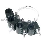 Combined Hole Cable Clamp RRU Fiber Optic Cable DC Power Cable