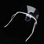 Spittle Prevention Transparent Plastic Face Mask For Dental