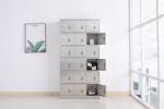 No Screws Medical Exam Room Cabinets , Water Resistant Free Standing Cupboard