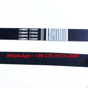 Wholesale Hot Sell Cummins diesel engine parts Isx15 Qsx15 Diesel Engine Fan Drive 12pk Belt 3106099 from china suppliers