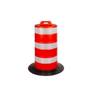 Wholesale 110cm Reflective Traffic Safety Channelizer Drums Traffic Control Barrels from china suppliers