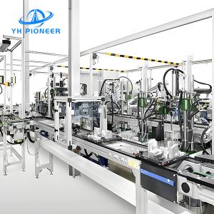 Wholesale Custom Stainless Steel Small Assembly Line Adjustable Speed For Bottle Products from china suppliers