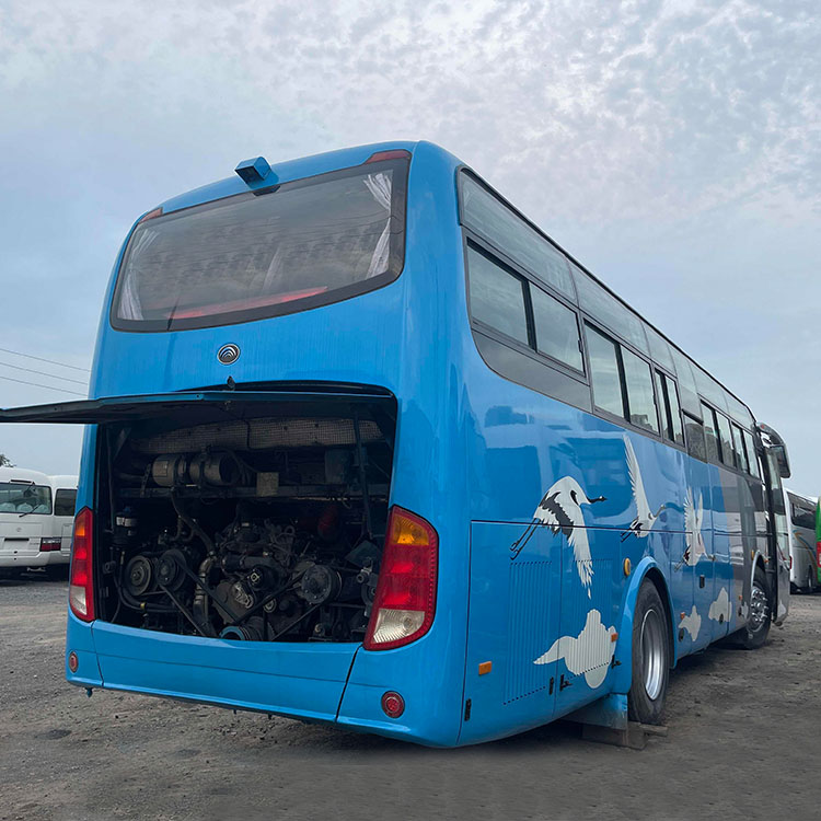 Deisel Fuel 47 Seater 52 Seater Used Coach Bus Luxury Youtong Buses with Inside Toilet