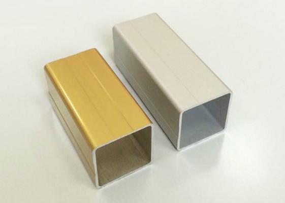 Anodized / Powder Painting Aluminum Extrusin Profile / Square Shape / CNC Deep
