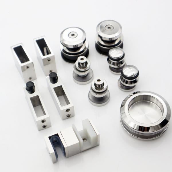Effortlessly Slide Your Shower Door with Our Elegant Stainless Steel Sliding