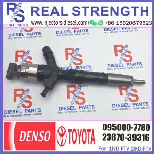 Wholesale 1KD FTV Fuel Injector 095000-6760 095000-7780 095000-7030 23670-39215 095000-7410 For Densos Toyota Hilux from china suppliers