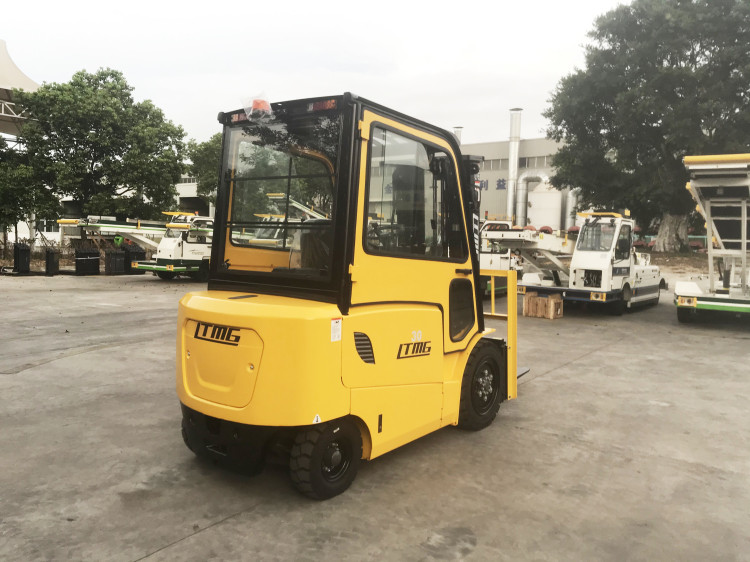 LTMG electric forklift 3ton 2.5ton 2ton 1ton cabin yellow battery forklift Curtis Electronic Control
