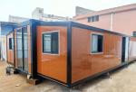 Prefabricated Expandable Container House 40ft Steel Luxury Villa Home