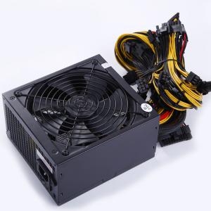 China Dc Atx power supply 1600w 160-240V 12v / eps12v 90 plus gold certified PSU for Rig Support 8 Graphics on sale