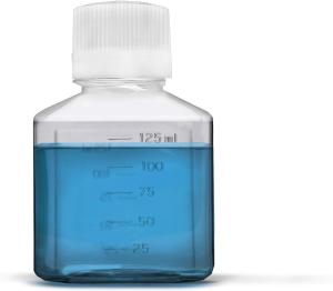 Wholesale Scientific 125 Ml Plastic Reagent Bottle 6-Pack Laboratory Chemical Storage - Clear Graduated Square Polycarbonate from china suppliers