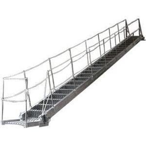 Wholesale Fixed Inclined Steel / Aluminum Alloy Marine Boarding Ladder Accommodation Ladder from china suppliers
