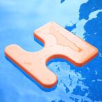 Humanized Shape Foam Pool Saddle Logo Printable Leisure Prod Visible