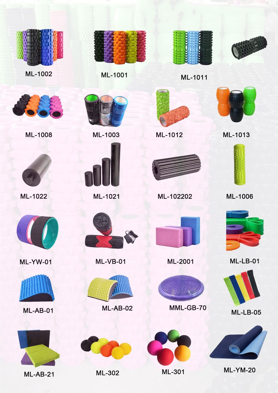 33CM Yoga Foam Rollers Pilates Fitness 24 Inch High Density Foam Roller