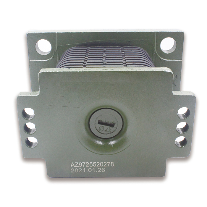 Heat Insulation Sinotruk Chassis Parts AZ9725520278 Truck Rubber Support