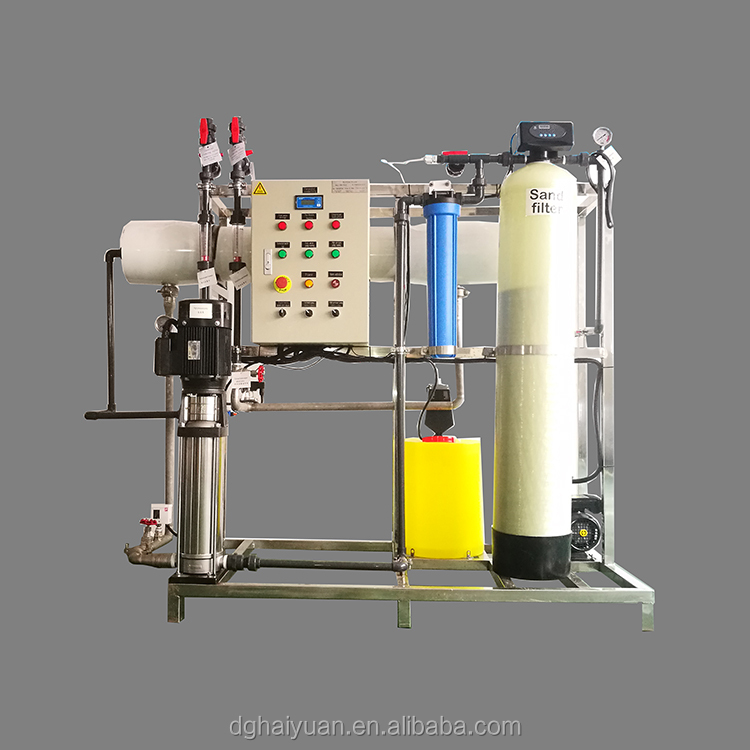 180KG Reverse Osmosis RO Plant 1300*600*1600MM Size 460V Volt