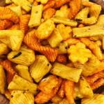 Japanese exotic baked grain snack food Roasted oriental Colorful Mix rice
