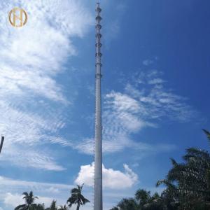 Wholesale 12 Sides Galvanized Eelectric Power Pole 35m 110FT Well Finished Welding from china suppliers
