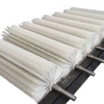 Custom Cylindrical Nylon Brush Industrial Rotary Brushes