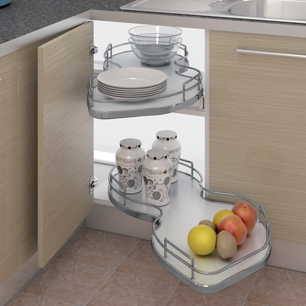 Modern High Gloss Kitchen Furniture with HDF Door Material and Veneer/Lacquer Finish