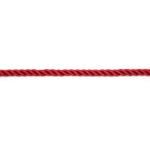 Red 6mm 8mm Round Twisted Macrame Cord Rope