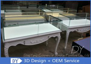 Wholesale 3D Design Wood Glass Jewelry Display Showcase With Lock Size 1200X550X950MM from china suppliers