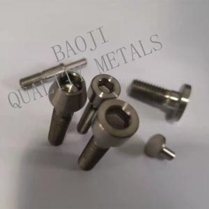 Wholesale Screw 12.9 Titanium Alloy Bolts , 130mm Titanium Allen Head Bolts Anti Corrosion from china suppliers
