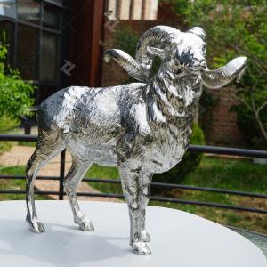 Wholesale Stainless Steel Bighorn Sheep Sculpture from china suppliers
