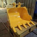 Hydraulic Clamshell Bucket For Doosan 305 Excavator Q355B+NM400 Welding