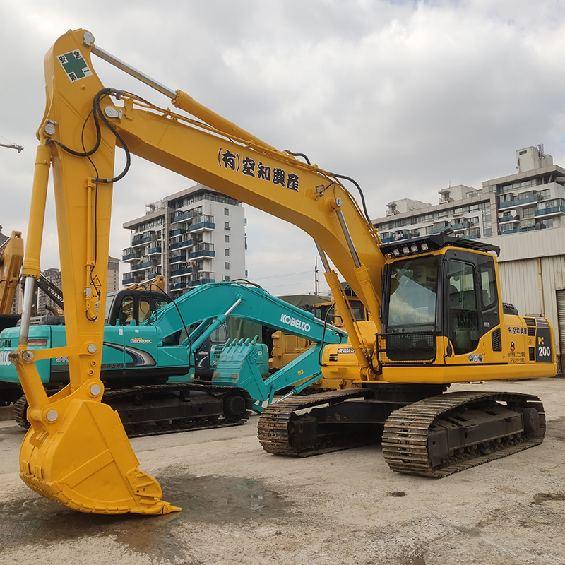 20 ton Komatsu PC200-8 Used Crawler Excavator with 90% Hydraulic Valve Other