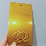 RAL 1036 Pearl Gold Polyester Powder Coating Neon Green Powder Coat For