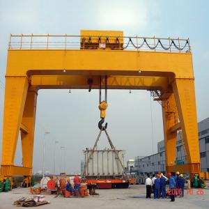 Wholesale 220 - 480v Double Girder Gantry Crane Box Type Durable Indoor / Outdoor Use from china suppliers