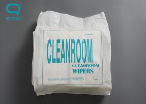 Wholesale Double Knit Lint Free Polyester Cleanroom Tech Wipes from china suppliers