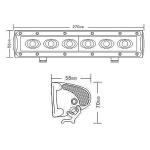 30W 10.5'' CREE LED Light Bar