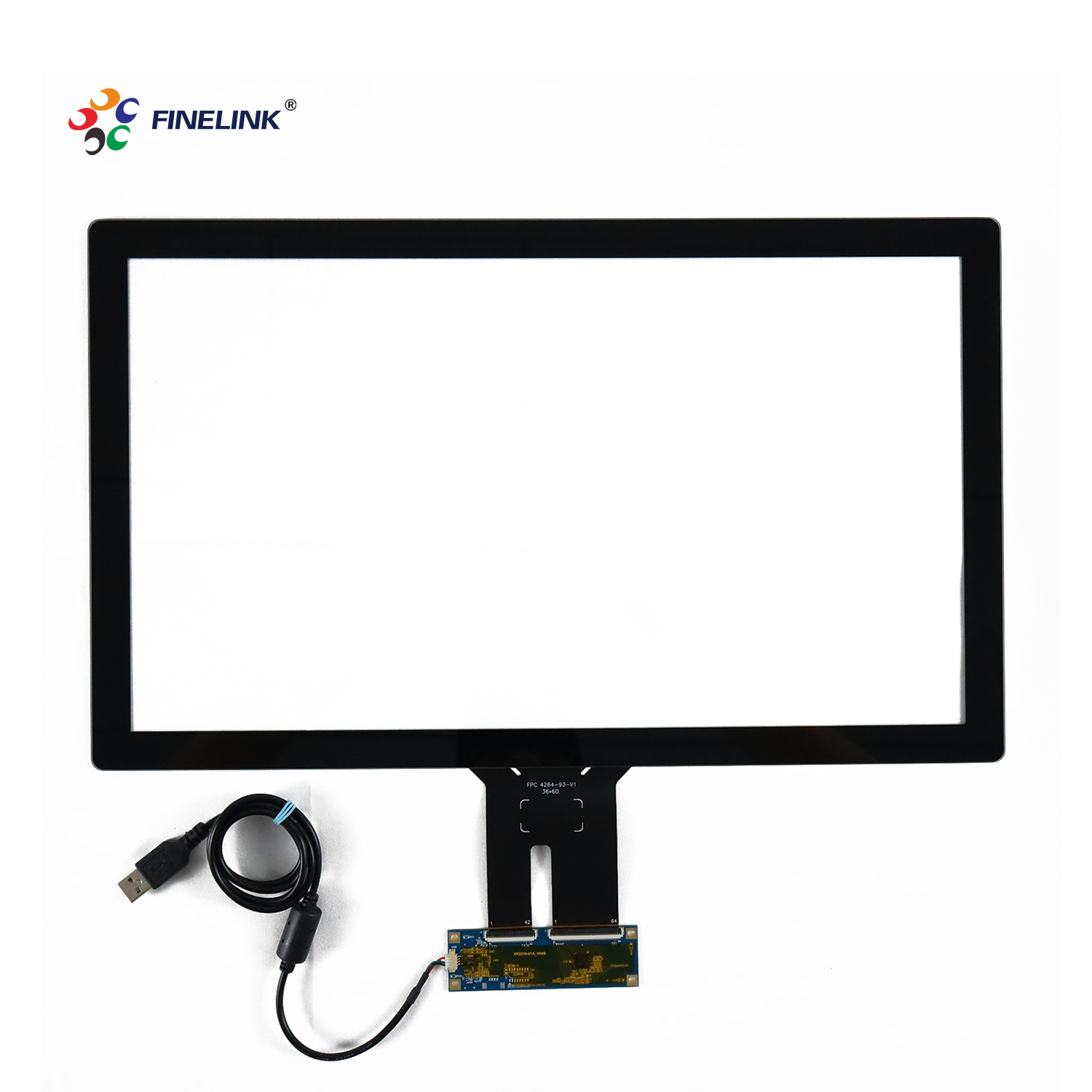 18.5 Inch Touchscreen Panel Kits with USB/RS232/I2C Interface and Optional LCD Module