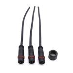 Power PVC Screw Waterproof Connector IP67 M18 Male Female Gender