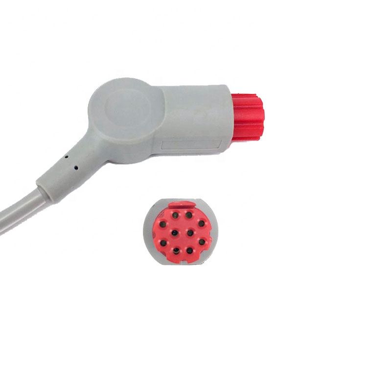 PE Insulation IBP Adapter Cable Compatible For GE Datex Monitor To Medex Transducer