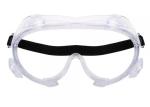 Eco Friendly Medical Protective Goggles , Plastic Eye Protection Glasses