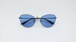 Fashion metal Sunglases Women accessories UV protaction 100% round eye shape