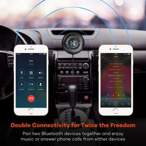 Wholesale Bluetooth Car Speakerphone Kits,Hands-Free Motion AUTO-ON Car Kit Stereo Music Speaker Wireless Sun Visor Audio Receiver from china suppliers