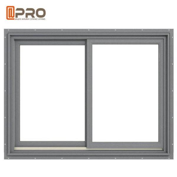 Residential Aluminum Sliding Glass Windows / Sliding House Windows aluminum