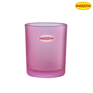 Wholesale Lead Free Hygienic Multi Color Glass Candle Cups With Lids from china suppliers