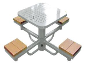 Wholesale outdoor wooden fitness equipment--WPC China Cheap high quality outdoor chess table In POPULAR HOT SALE from china suppliers
