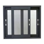Powder Coated Aluminium Sliding Bathroom Window